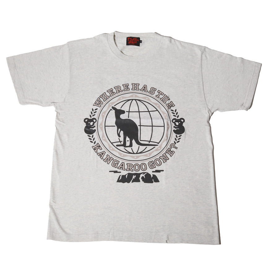カンガルーはどこに行ったのか Tシャツ オートミール