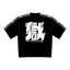 【受注生産！4/9（水）まで！】獄半袖ジャージ黒白（上下セット）