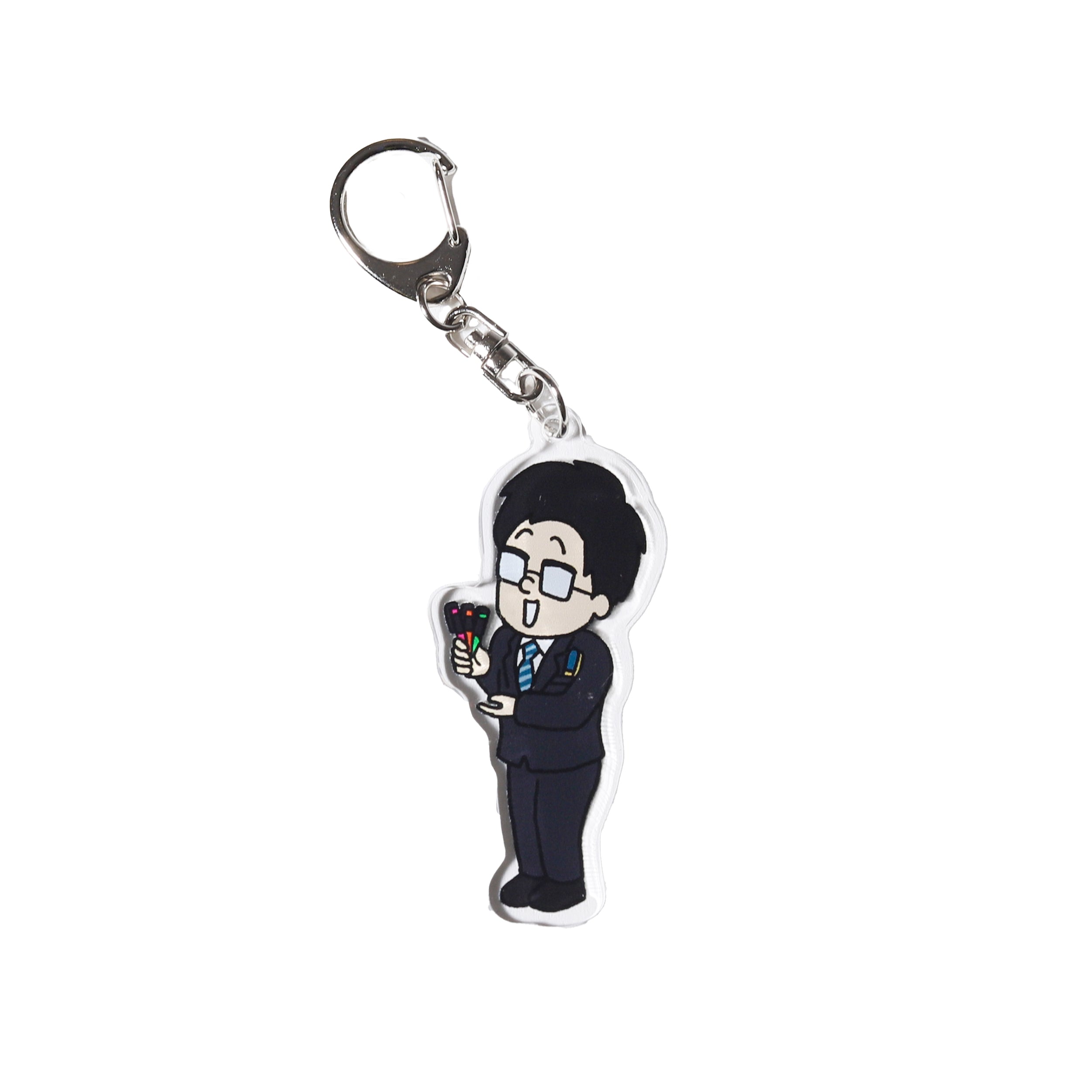 滑書さん アクリルキーホルダー – 打首獄門同好会 ONLINE SHOP